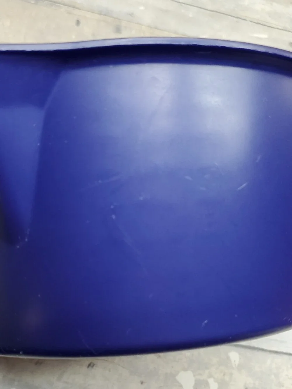 Pampered Chef Blue Microwave Steamer Large 8 Cup/2 Quart